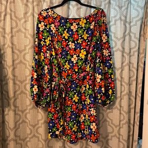 Traffic People Multicolor floral dress size XL
